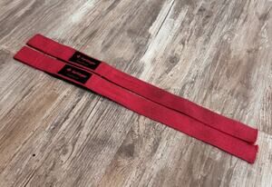 Harbinger Padded Lifting Straps Pink Cotton Women's 21"